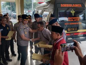 Tiga Jenazah Peserta Didik Brimob Tersambar Petir Diserahkan ke Keluarga