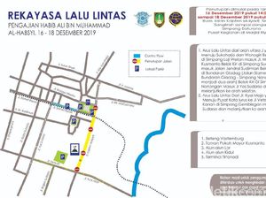 100 Ribu Peserta Haul Habib Masuk Solo, Begini Rekayasa Arus Lalinnya