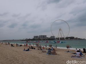 Ada Pantai Khusus Bikini di Pulau Buatan Dubai Ada Pantai Khusus Bikini di Pulau Buatan Dubai