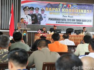 Jelang Nataru 2020 Polisi Banyuwangi Gelar Rakor Operasi Lilin Semeru