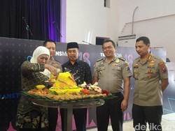 HUT Transmedia, Khofifah Minta Media Bantu Rekatkan Kerukunan di Jatim