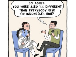 Kocak! Komik Grontol Pernah Sentil Agnez Mo soal Tak Punya Darah Indonesia