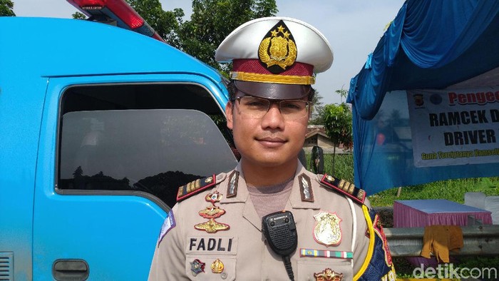 Kasat Lantas Polres Bogor AKP Fadli Amri (Sachril Agustin Berutu/detikcom)