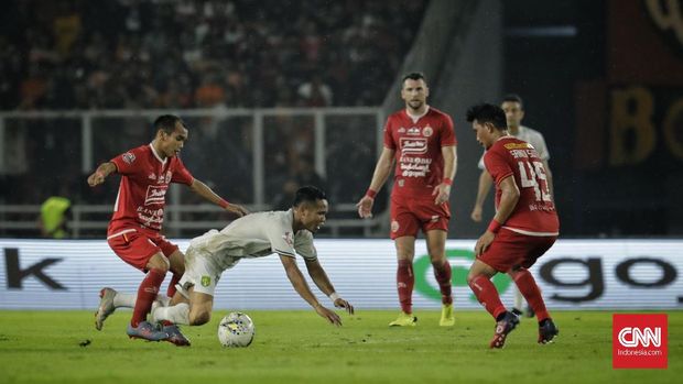 Persija kalah di laga kandang terakhir yang dimainkan Bepe bersama Persija.