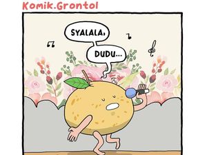 Komik Grontol Ajak Pembaca Ngakak Baca Gurauan Orang Tolol