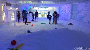 Potret Taman Salju Baru di Malang