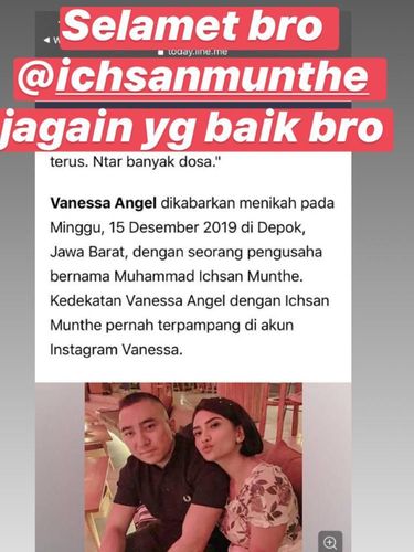 Instagram Story Bibi Ardiansyah