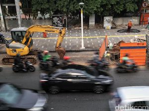 Terdampak Pandemi, Proyek Trotoar DKI Tahun 2020 Tak Capai Target Terdampak Pandemi, Proyek Trotoar DKI Tahun 2020 Tak Capai Target