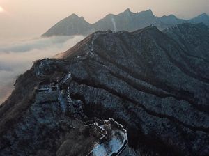 Terpesona Pemandangan Memukau Tembok Besar China dari Jiankou