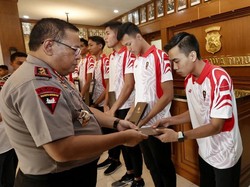 Sabet Emas Bola Voli SEA Games 2019, Anggota Polda Jatim Diguyur Bonus