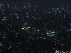 Potret Panorama Jelita Tokyo di Malam Hari