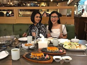 Hobi Makan Bareng Teman-teman, Jenita Janet Paling Suka Makanan Jepang