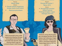 Ekspor Lobster: Pak Edhy Puas, Bu Susi Senang?