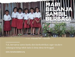 Transmart Ajak Belanja Sambil Donasi untuk Daerah Tertinggal