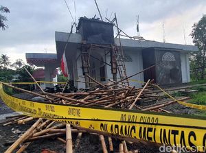2 Pekerja Bangunan Tewas Terjatuh di Gedung NU Kota Sukabumi