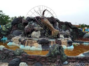 Ada Lobster Jumbo Bisa Diajak Foto-foto di Pangandaran Ada Lobster Jumbo Bisa Diajak Foto-foto di Pangandaran