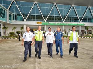 Menhub Cari Solusi Cegah Penurunan Tanah di Bandara APT Pranoto