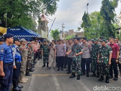 Panglima TNI dan Kapolri Cek Pengamanan Katedral Semarang Jelang Natal
