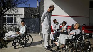 Potret Anak-anak Korban Perang Afghanistan