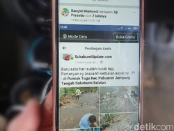 Warganet Soroti Jalan Beraspal Baru Rusak, Ini Kata PU Sukabumi