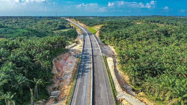 Seksi I Dibuka Gratis, Ini Penampakan Tol Pertama di Riau