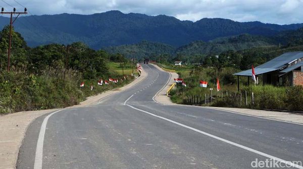 Bakal Dicek Jokowi, Ini Proyek Jalan Perbatasan RI-Malaysia
