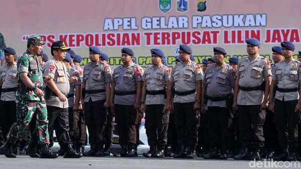 Polda Metro Jaya Gelar Apel Pengamanan Natal dan Tahun Baru