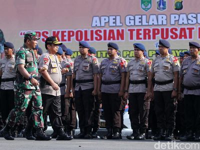 Polda Metro Jaya Gelar Apel Pengamanan Natal dan Tahun Baru