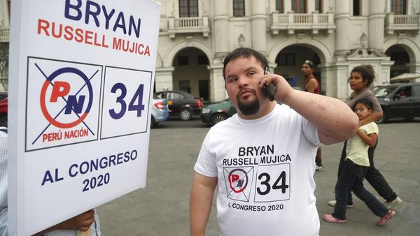 Perkenalkan Bryan Russell, Calon Anggota Parlemen Down Syndrome dari Peru