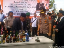 Polisi Sukabumi Ajak Warga dan Wisatawan Rayakan Tahun Baru Tanpa Miras