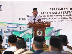 Resmikan Gedung Baru UMKT, Menko PMK Muhadjir Bicara Indonesia-sentris