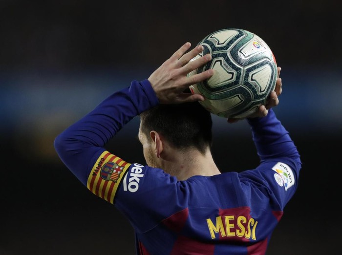Barcelona Vs Real Madrid, Petugas Camp Nou Amankan Lionel Messi