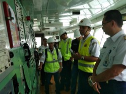 Kemenhub Cek Kesiapan Kapal di Merak Jelang Libur Natal-Tahun Baru