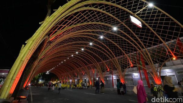 Foto: Lorong Bambu Banyuwangi yang Instagramable