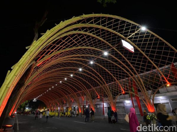 Foto: Lorong Bambu Banyuwangi yang Instagramable
