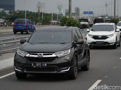 Naik Honda CR-V, Tol Layang Japek Dilibas Dalam 27 Menit