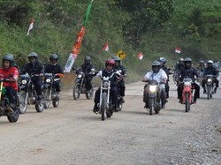Menteri Jokowi Ikut Motoran, Erick Thohir Diingatkan Pakai Helm