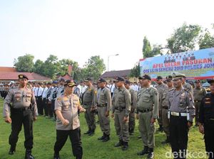 480 Personel Gabungan Diterjunkan Amankan Perayaan Nataru di Jombang