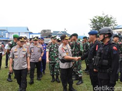 1.141 Polisi Dikerahkan Amankan Natal di Jambi, Jaga Ketat Tempat Ibadah