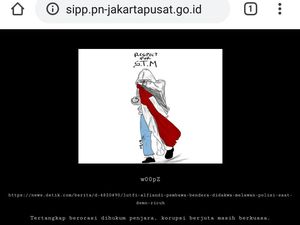 Situs PN Jakpus Dihack Muncul Pembawa Bendera, Lutfi Merasa Dirugikan Situs PN Jakpus Dihack Muncul Pembawa Bendera, Lutfi Merasa Dirugikan