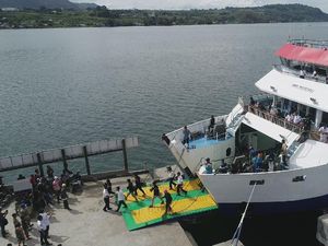Jelang Nataru, Penyeberangan Danau Toba Tambah Armada Baru Jelang Nataru, Penyeberangan Danau Toba Tambah Armada Baru
