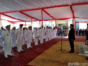 Lantik 62 Kades, Bupati Pangandaran: Silakan Belajar ke Kertayasa