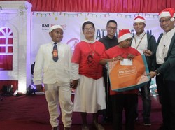 BNI Lipatgandakan Kasih Natal Digelar Timor Tengah Utara