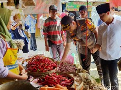 Polisi Trenggalek Terjunkan Satgas Pangan Pantau Harga Kebutuhan Mulai Naik