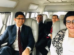 Agus Rahardjo cs Menuju Istana Saksikan Pelantikan Pimpinan KPK Baru