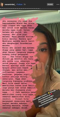 Insta Story Nana Mirdad