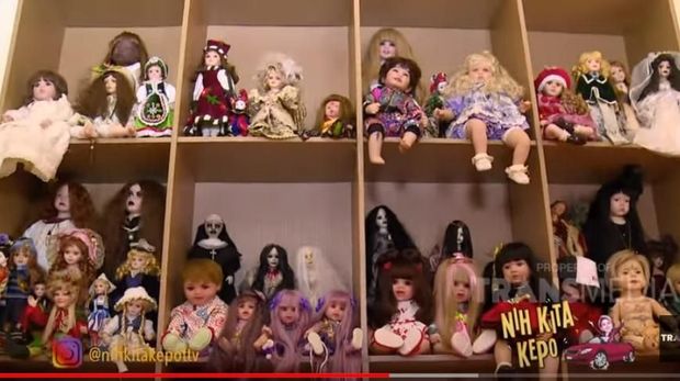 Boneka seram di rumah Roy Kiyoshi