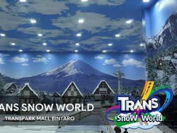 Transpark Mall Bintaro Punya Wahana Salju Internasional Ala Jepang