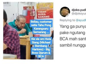 Viral! Orang Terkaya RI Makan di Warung Sederhana