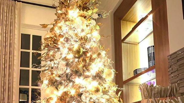 Potret 7 Pohon Natal Unik dan Cantik di Rumah Artis Hollywood
